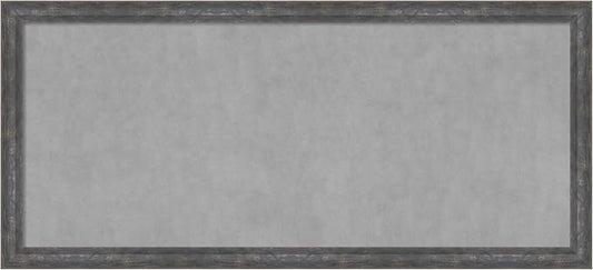 Amanti Art Grey Framed Magnetic Board 23x51 Oversize Vision Board by AmantiArt