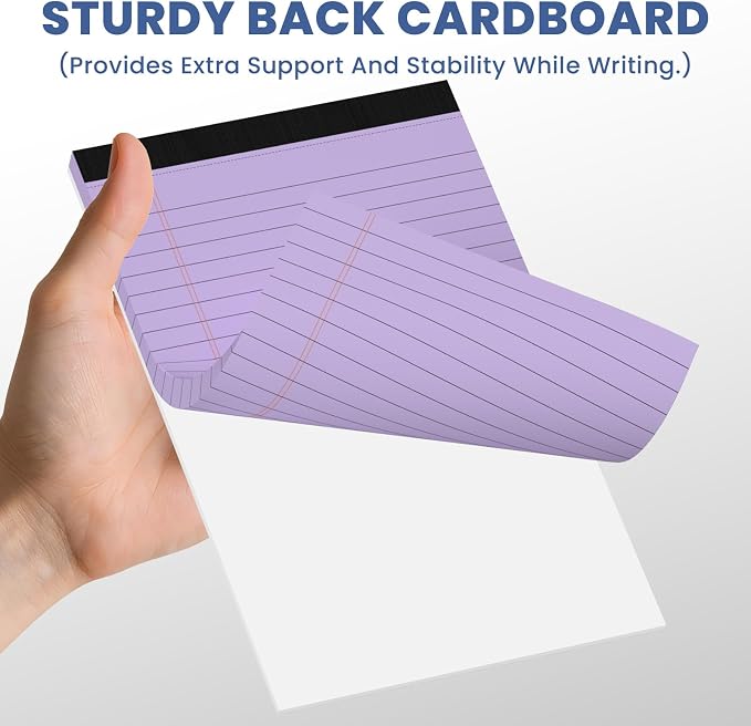 12pcs Small Note Pads, Colored Notepads 5x8 College Ruled Notebook, Writing - Image 5