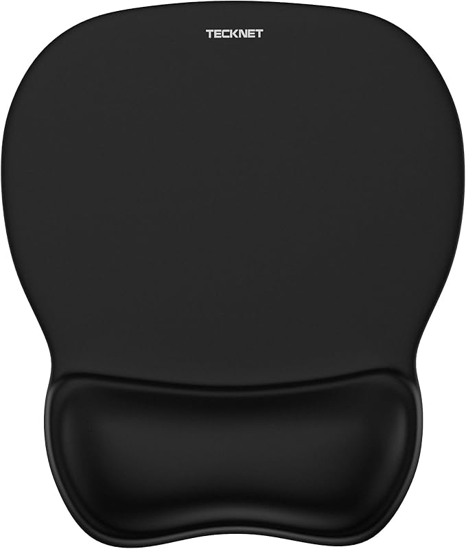 TECKNET Gel Mouse Pad with Wrist Rest, Ergonomic Office Mousepad with Wrist by Tecknet