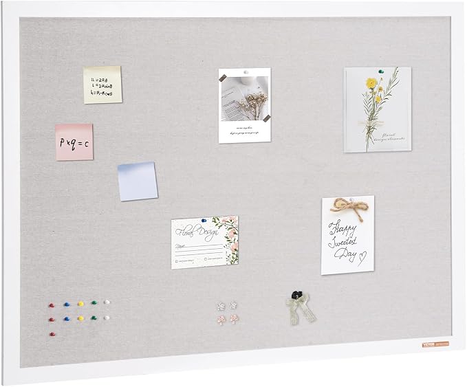 VEVOR 48"x36" White Cork Board by VEVOR