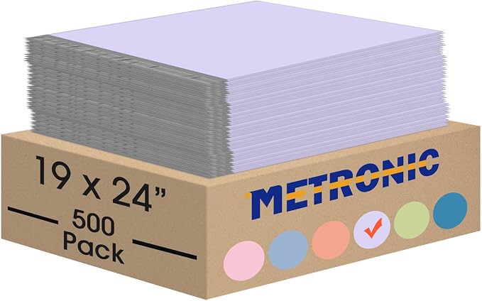 Metronic Poly Mailers 19x24 Inch 500 Pcs, Large Shipping Bags by METRONIC