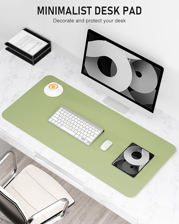 Desk Pad, Waterproof Laptop Computer Writing Mat - Image 2