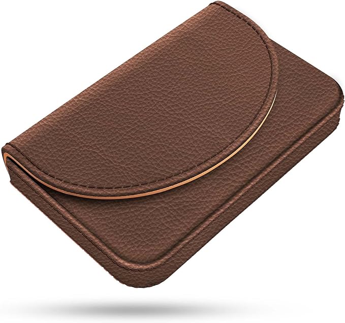 Business Card Holder，PU Leather Business Card Case Color Printing Pattern Card by xiviers