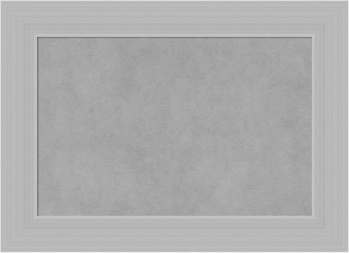 Amanti Art Silver Framed Magnetic Board 16x22 Small Vision Board by AmantiArt