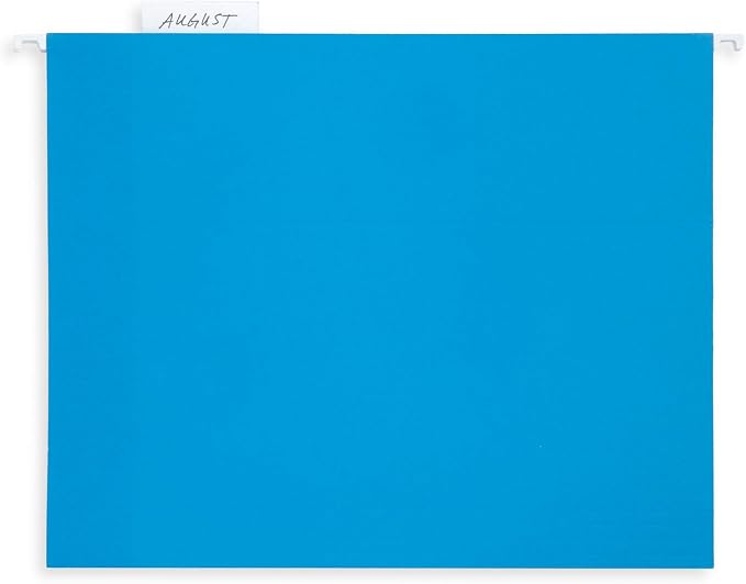 Blue Summit Hanging File Folders, Letter Size, 50 Per Box - Image 7