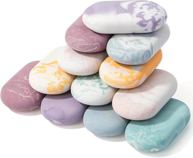 Mr. Pen- Marble Pencil Erasers, 12 Pack, Art Sketching, Clean Smudge-Free by MrPen