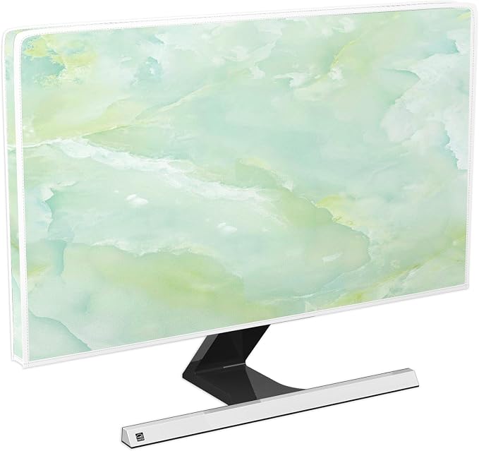 Baocicco Sage Green Marble Waterproof 26, 28 Inch Anti-Static Dustproof by Baocicco