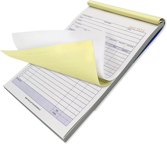 ZUFECY Carbonless 2-Part Receipt Book, Money and Rent Receipt Book, - Image 5