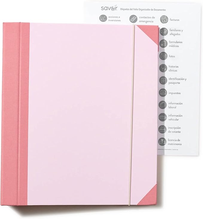 Savor | Edición Actualizada 2025 El Folio® Organizador de Documentos en - Image 2