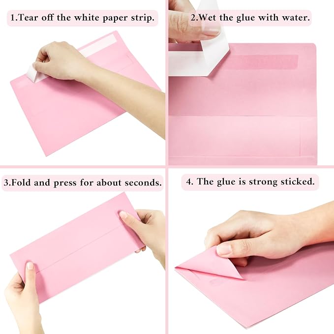 50 Pack #10 Business Envelopes, Letter Size Business Mailing Envelopes - Image 2