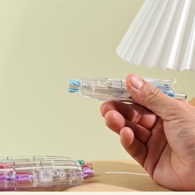 Refillable Correction Tape, 157 ft Total – 2 Pre-Filled Dispensers + 6 Snap-In - Image 7