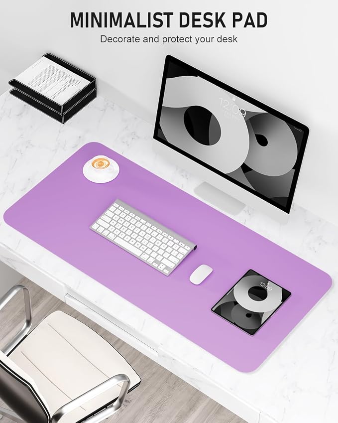 Desk Pad, Waterproof Laptop Computer Writing Mat - Image 2