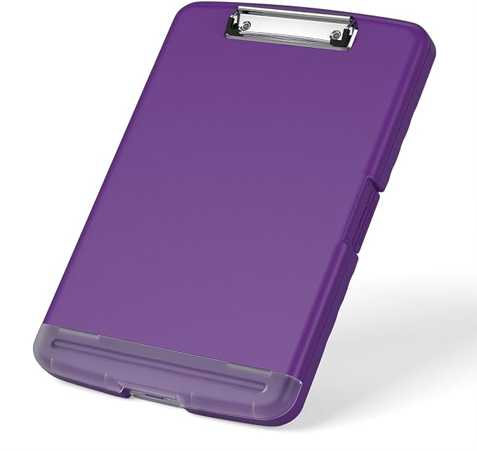 Rimilak Clipboard with Storage, 8.5 x 11'' High Capacity Clip Board, by Rimilak