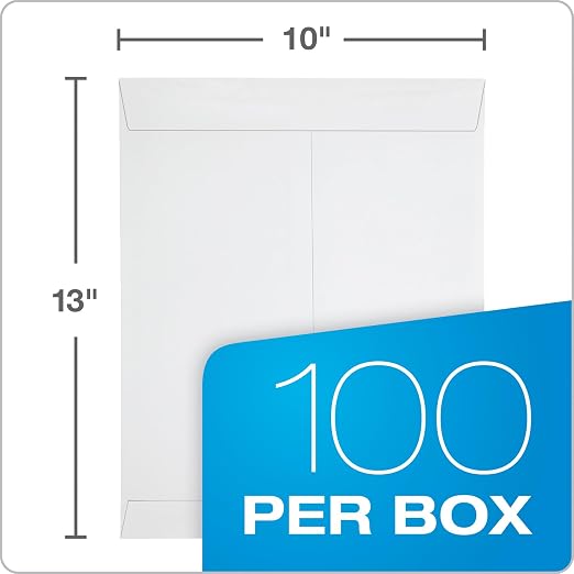 Columbian 10 x 13 Catalog Envelopes, Self Seal Closure, Security Tint, 28 lb - Image 4