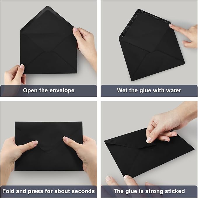 50 Pack A7 Envelopes, 5.24 x 7.24 in Envelopes - Image 6