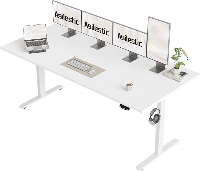 Agilestic Electric Standing Desk, Extra Large 71 x 31.5 Inches Height by Agilestic