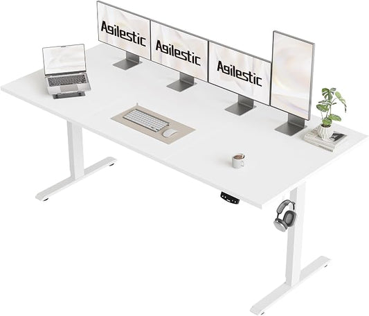 Agilestic Electric Standing Desk, Extra Large 71 x 31.5 Inches Height by Agilestic