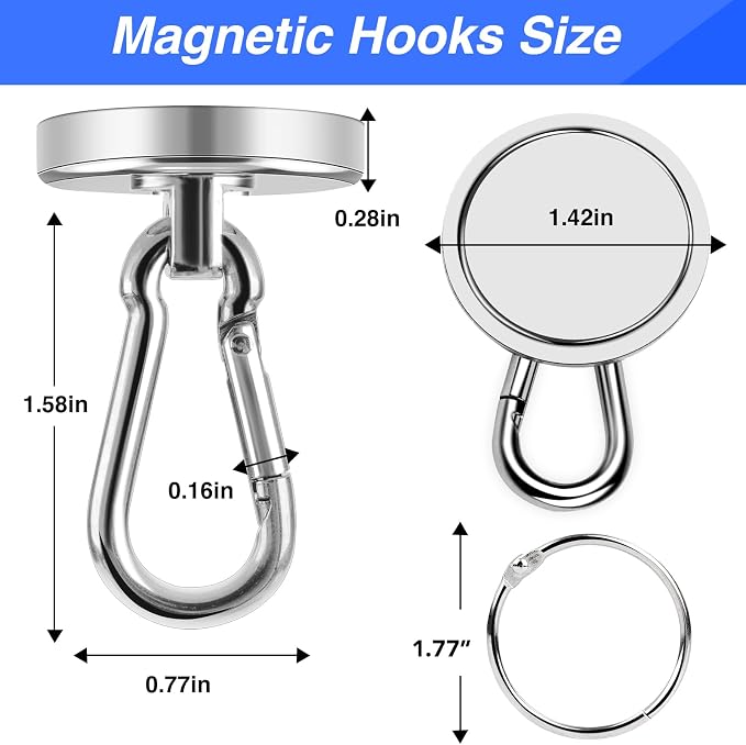LOVIMAG Magnetic Hooks Carabiner - Image 2