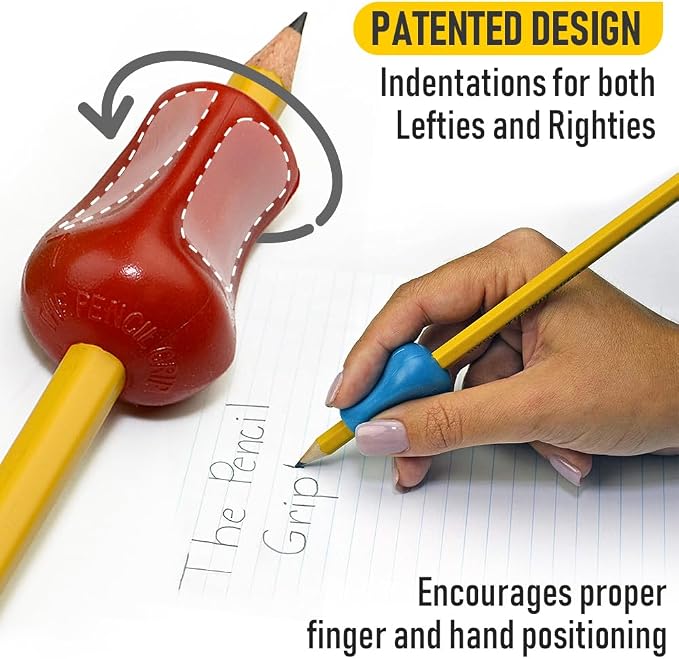 The Pencil Grip Original Pencil Grippers 6 Pcs, Improves Kids Handwriting - Image 4