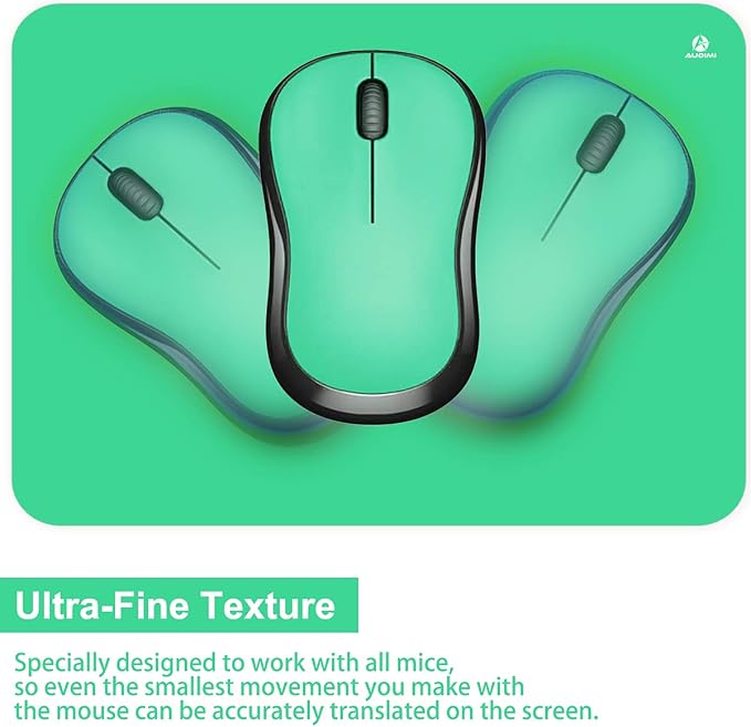 Audimi Small Mouse Pad 6 x 8 Inch, Mini Mouse Pad Thick - Image 3