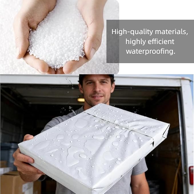 120 Pcs Poly Mailer Envelope 4 Sizes Shipping Bags Self Adhesive Clasp Envelope - Image 4
