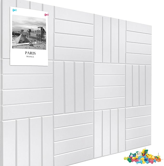 Large Cork Board Alternative 48" X 36" Bulletin Board by Hrrtyueg