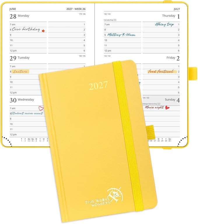 POPRUN Pocket Calendar 2027, Jan 2027 by POPRUN