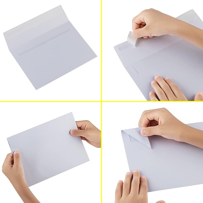 50 Pack White Envelopes - Image 3