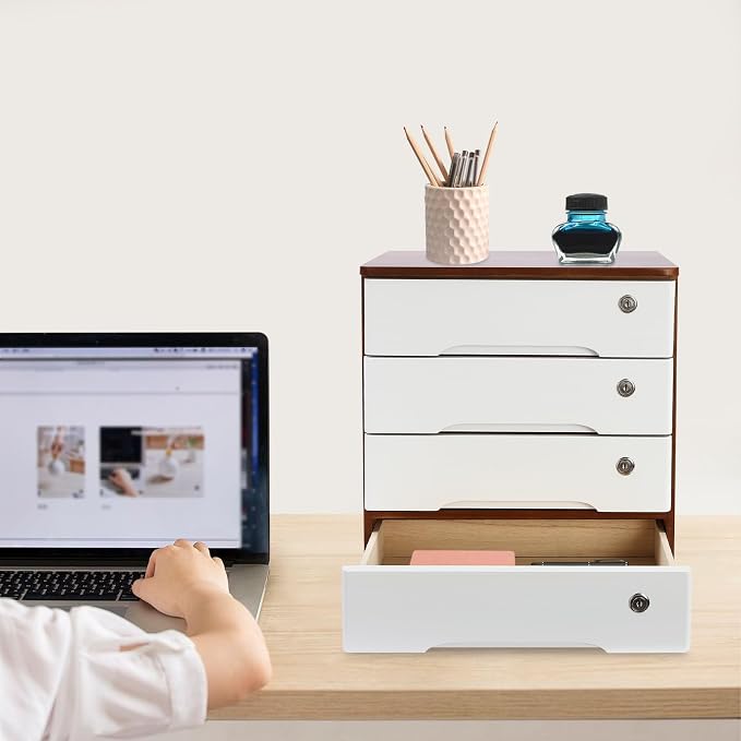 Wooden Desktop Storage Box - Image 2