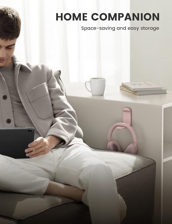 Lamicall Headphone Stand, Sticky Headset Holder - Image 6