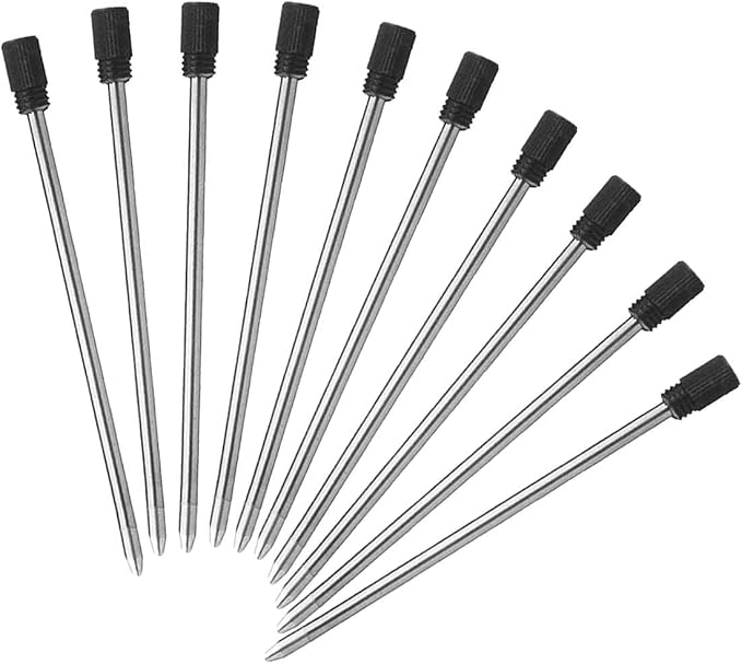 2.75'' Ballpoint Pen Refills, Medium Point, 10 Pack by AIYIBEN