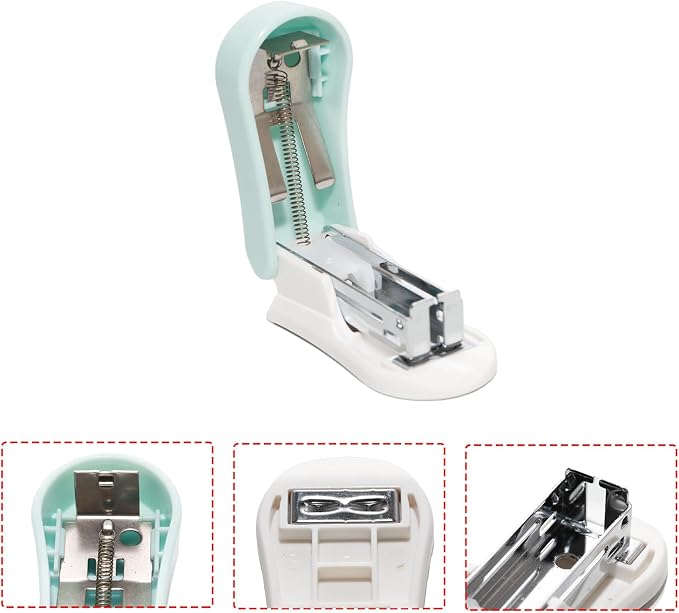 Lilaly 1 Pack Staplers for Desk Staplers, Miniature Stapler - Image 4