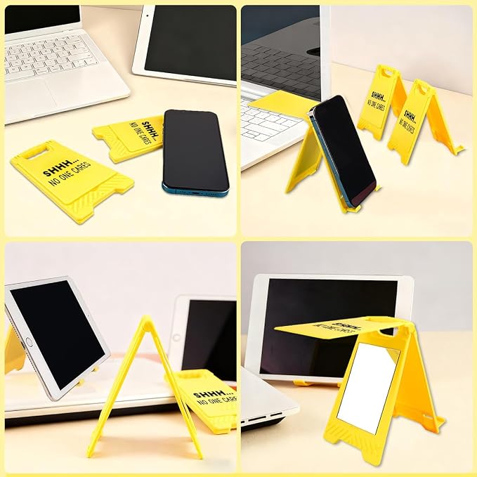 Funny Office Desk Accessories, Office Cubicle Decor, Desk Decor, Phone Holder - Image 5
