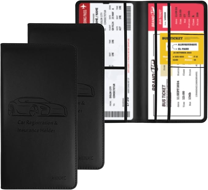Car Registration and Insurance Card Holder by HIIXHC