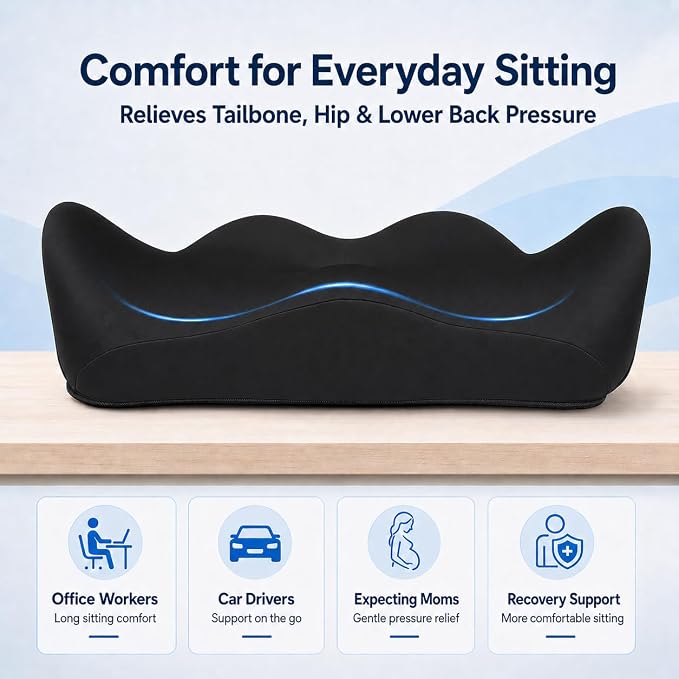 X Large Memory Foam Seat Cushion - Image 5
