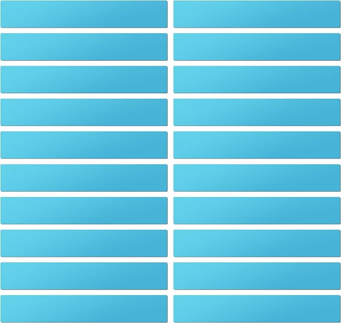 LLPT Dry Erase Magnetic Label Strips, 20 Pack | Blank Reusable, Writable by LLPT-AllAboutAdhesiveTapes