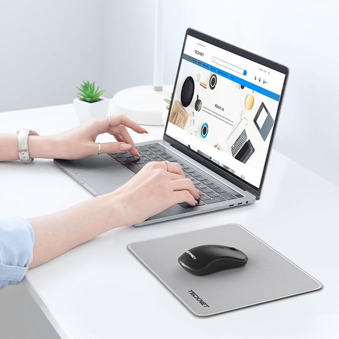 TECKNET Mouse Pad with Anti-fray Stitching, Waterproof Surface & Non-Slip - Image 7