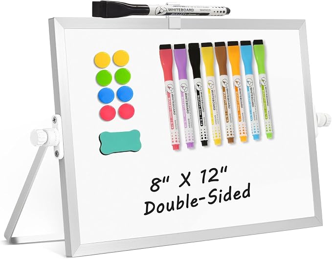 Double-Sided Magnetic White Board by AMUSIGHT
