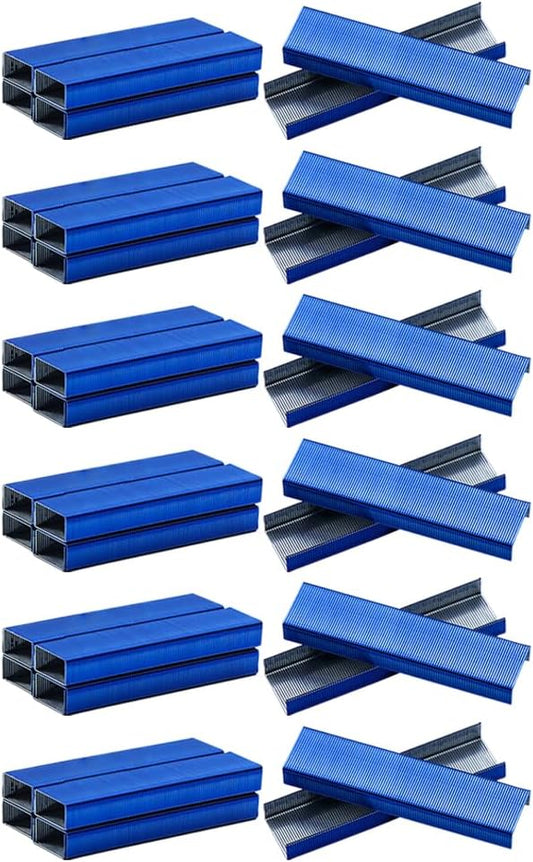 GSHLLO 5000 Pcs 26/6 Metal Standard Staples Colored Office Staples Manual by GSHLLO