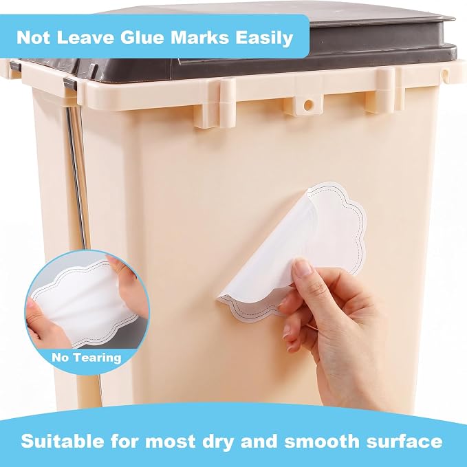 160 Pcs Labels for Storage Bins, 6 X 4 Inch Storage Bin Labels Large Removable - Image 4