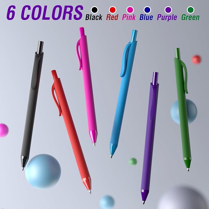 50 Pack Purple Ink Pens - Image 8