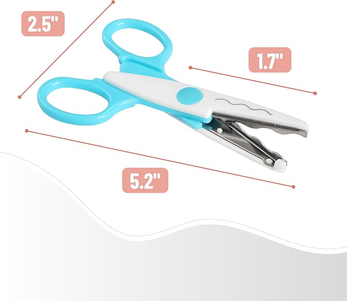 Mr. Pen- Craft Scissors Decorative Edge, 6 Pack, Scrapbooking - Image 3