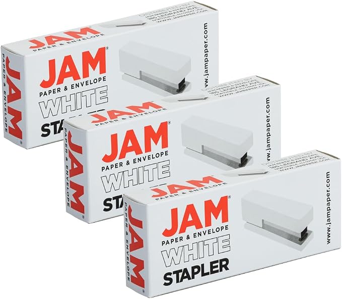 JAM PAPER Modern Desk Stapler - Image 3
