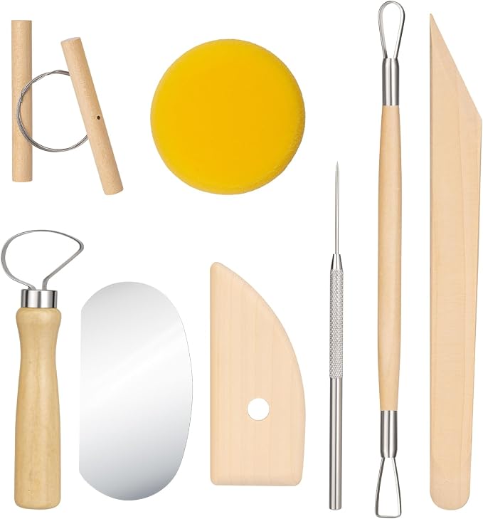 Amrules Clay Tools Kit, Practical Polymer Sculpting Tool Kit, Air Dry Clay Tool by Amrules