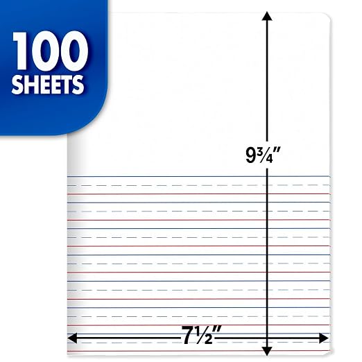 Mead Primary Journal Creative Story Tablet Composition Notebook, 7.5" x 9.75" - Image 3