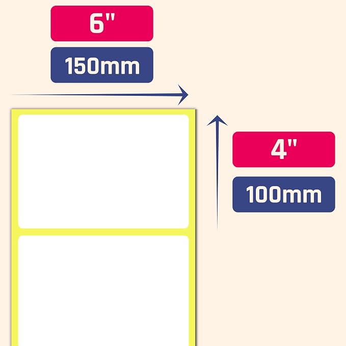 150 Pack, Large Labels for Storage Bins, Organizing - Image 2
