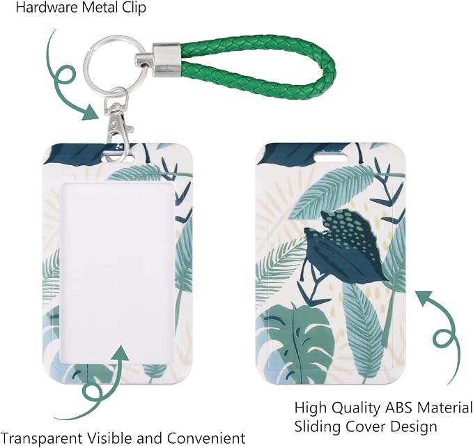 ID Card Badge Holder Key Chain - Image 3