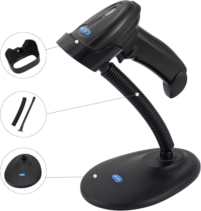 NETUM Adjustable Barcode Scanner Stand Hands Free Barcode Scanning Bar-Code - Image 4