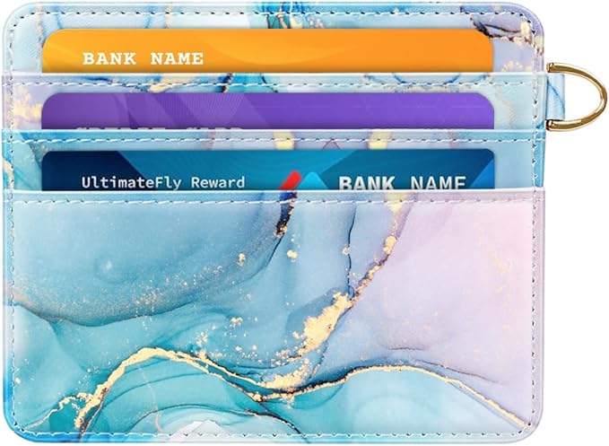 Slim Minimalist Pocket Credit Card Holder Wallet RFID Blocking Lightweight Thin by Simikol