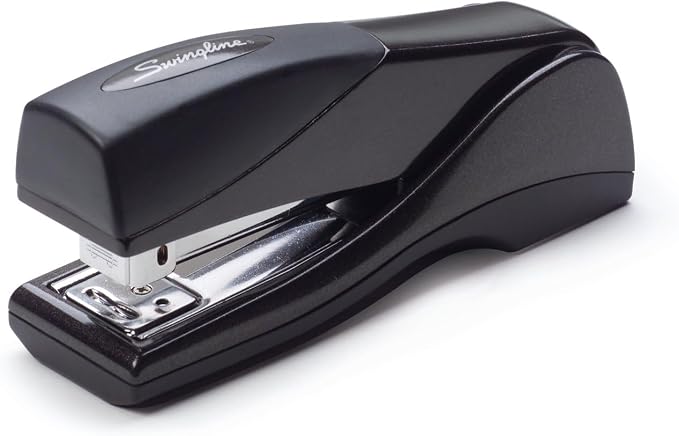 Swingline Stapler, Jam Free, Optima Grip Compact Size, Ergonomic Cushion by Swingline